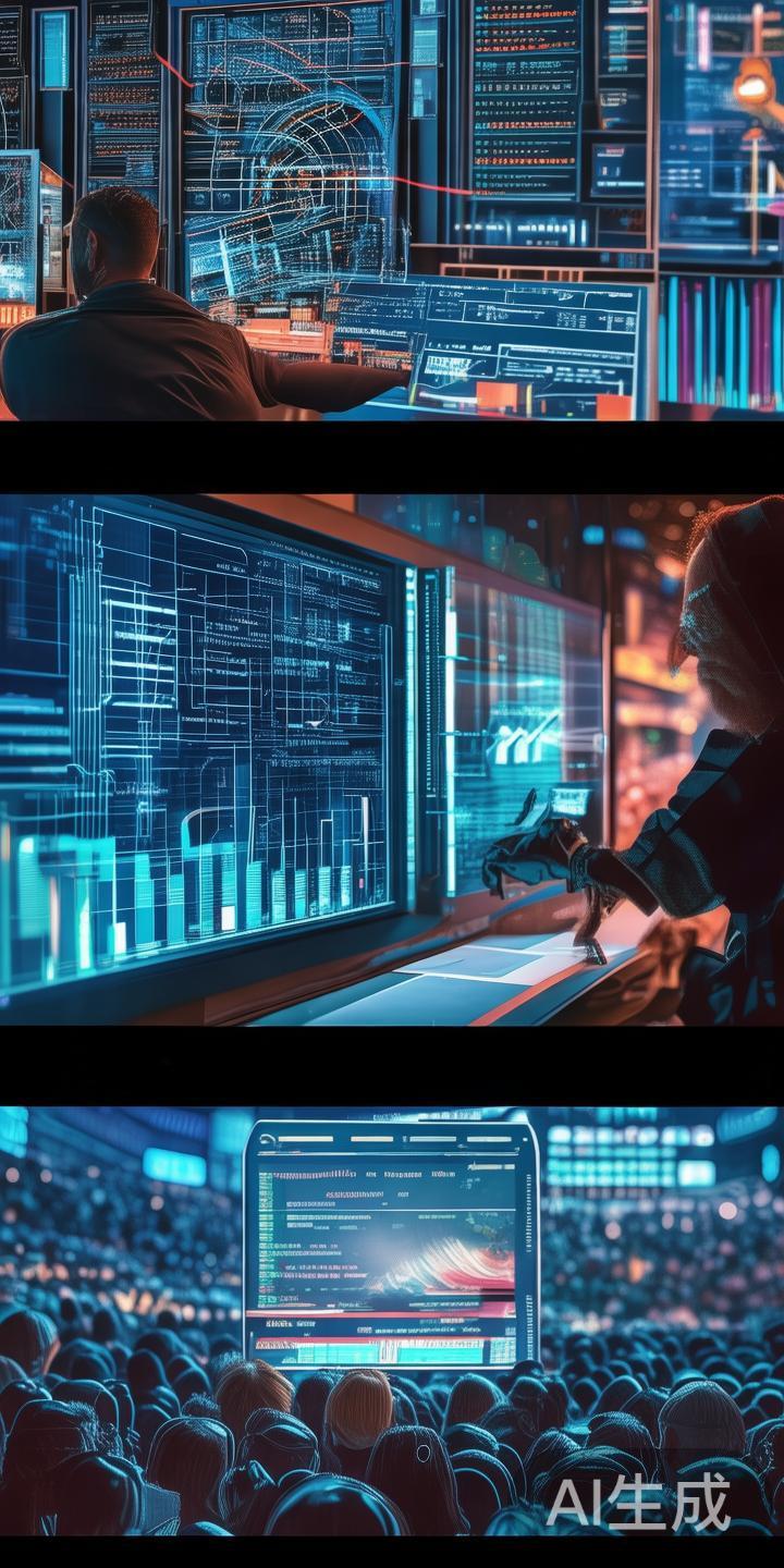 随着技术的不断革新，体育赛事已不再仅仅依靠场上表现